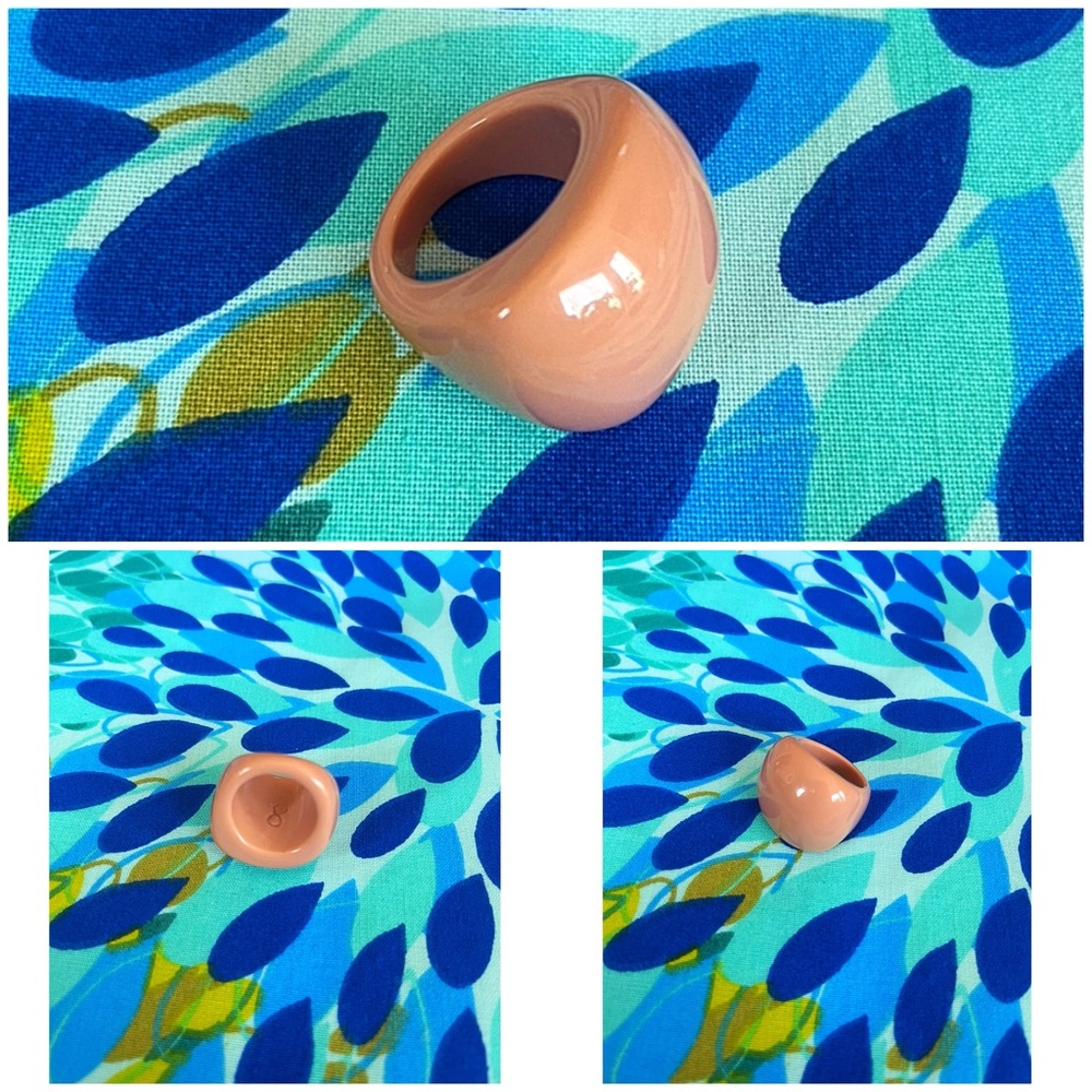 Peachy Colored Vintage Ring